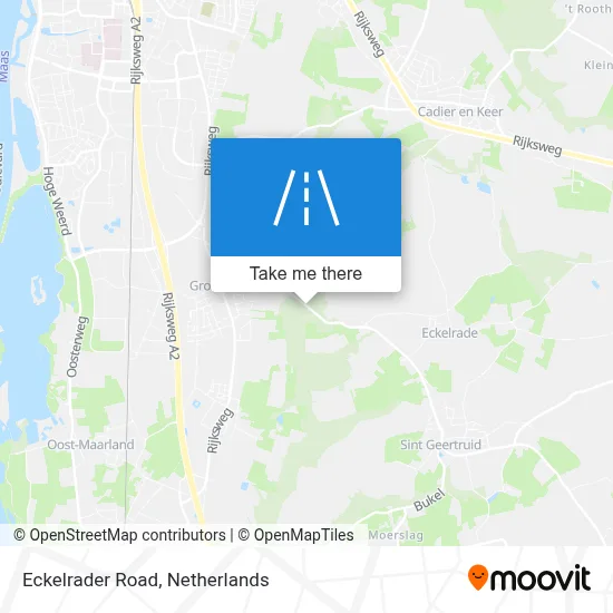 Eckelraderweg map