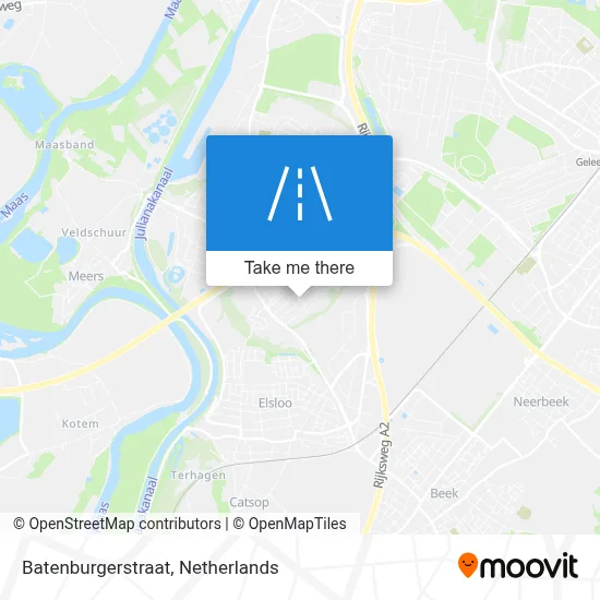 Batenburgerstraat map