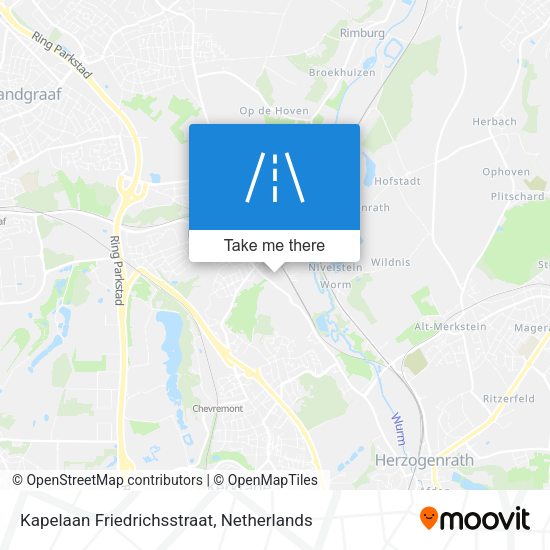 Kapelaan Friedrichsstraat map