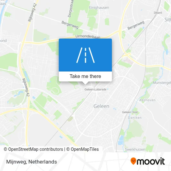 Mijnweg map