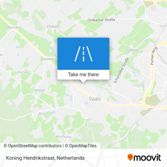 Koning Hendrikstraat map