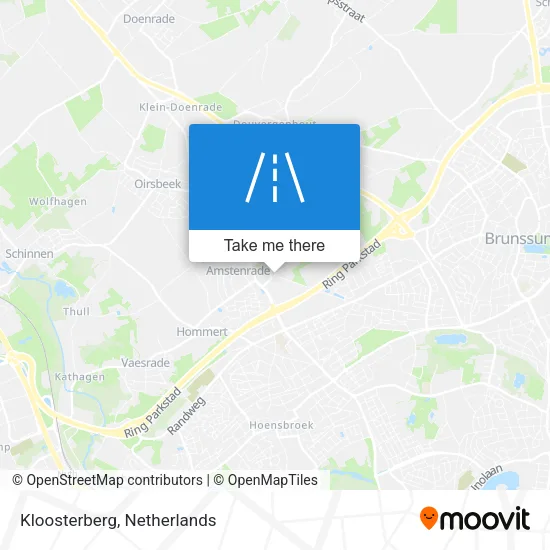 Kloosterberg map