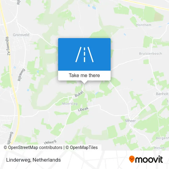 Linderweg map