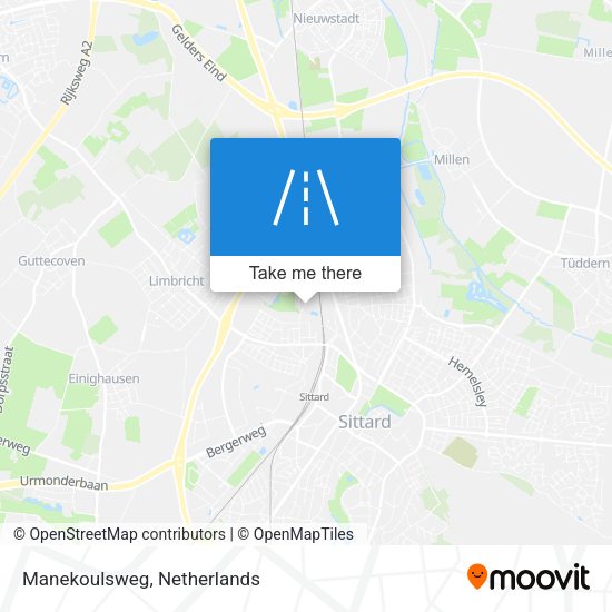 Manekoulsweg map