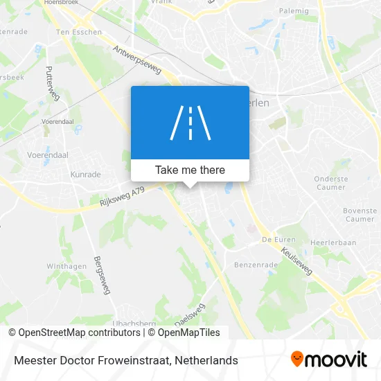 Meester Doctor Froweinstraat map