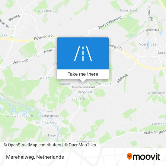 Mareheiweg map
