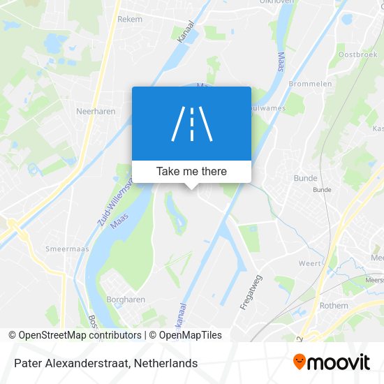 Pater Alexanderstraat map