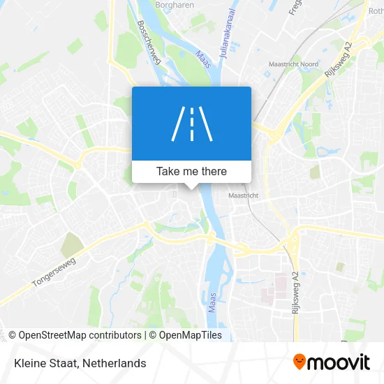 Kleine Staat map