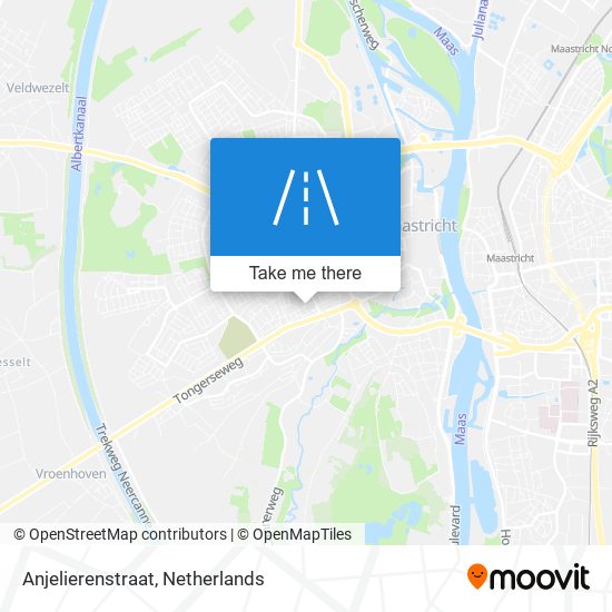 Anjelierenstraat map