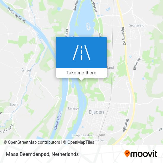 Maas Beemdenpad map