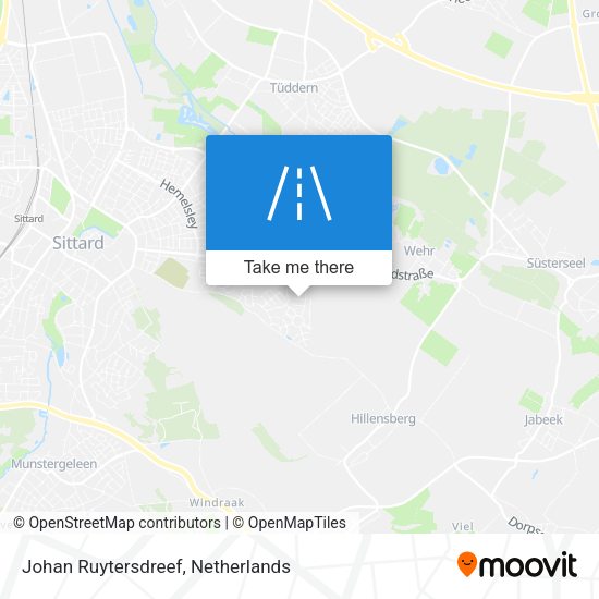 Johan Ruytersdreef map