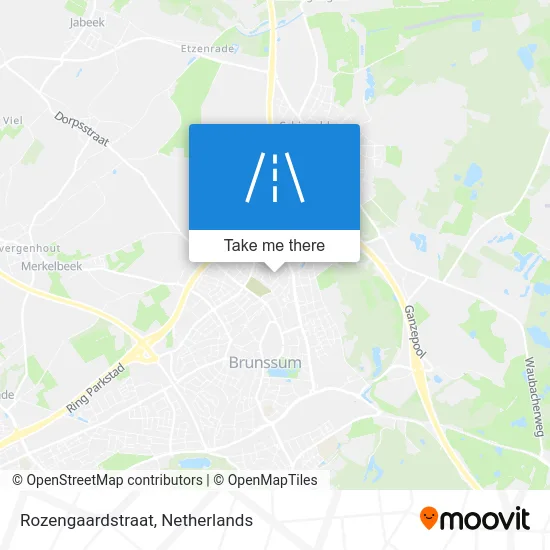 Rozengaardstraat map