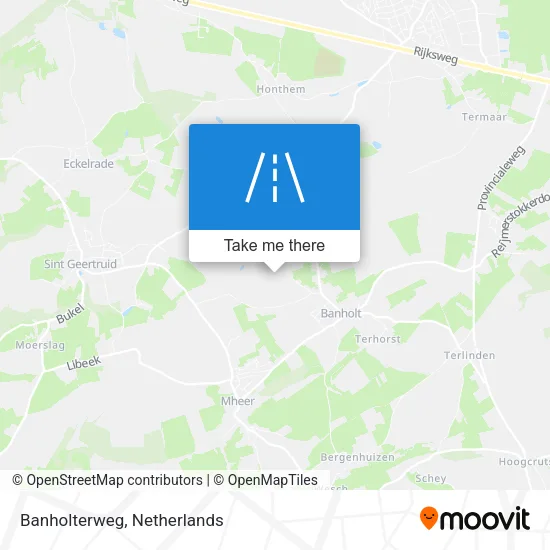 Banholterweg map