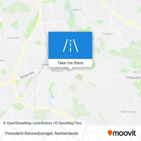 President Kennedysingel map