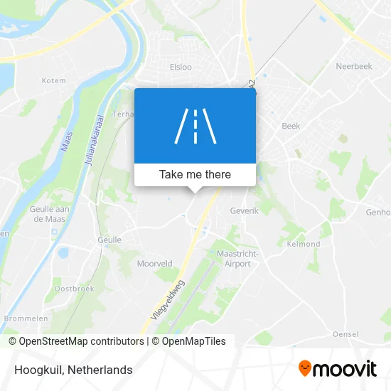 Hoogkuil map