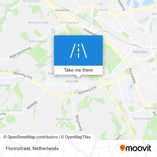 Florinstraat map