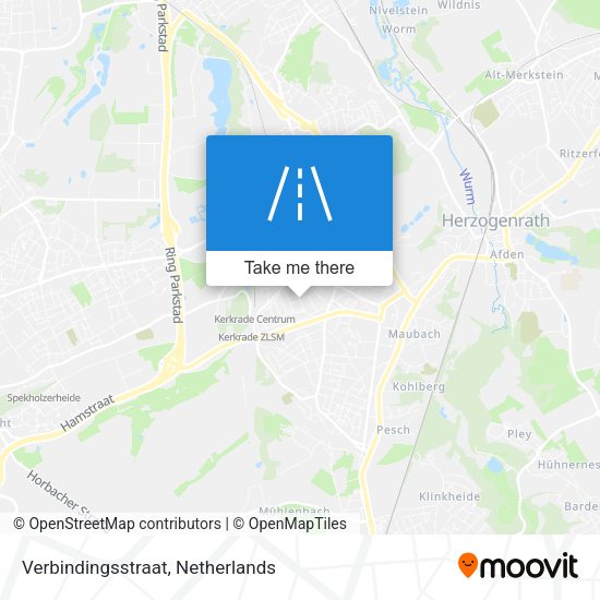 Verbindingsstraat map