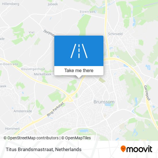 Titus Brandsmastraat map