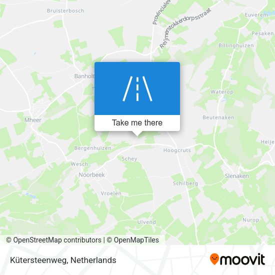 Kütersteenweg map