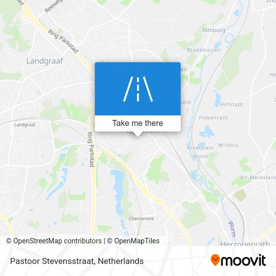 Pastoor Stevensstraat map