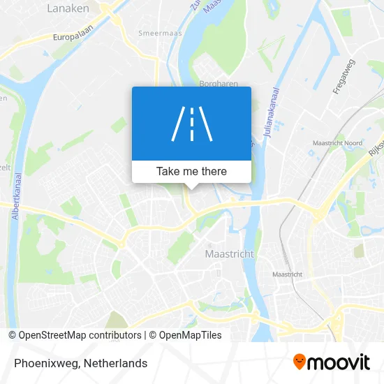 Phoenixweg map