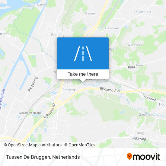 Tussen De Bruggen Karte