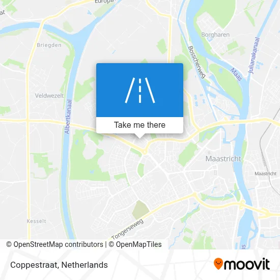 Coppestraat map