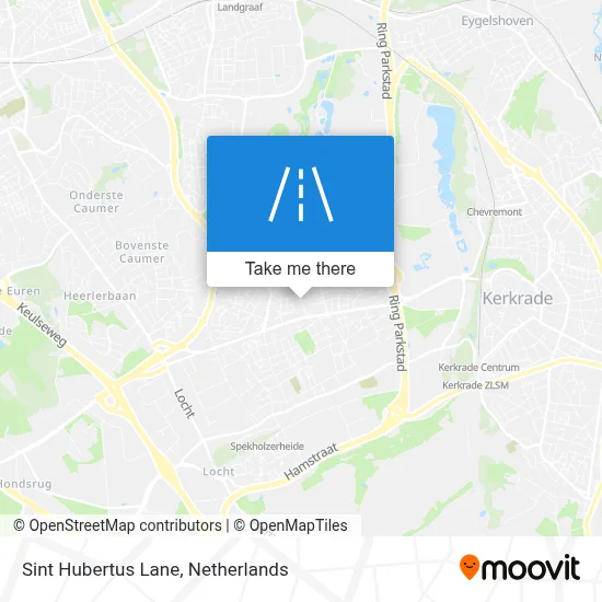 Sint Hubertuslaan map