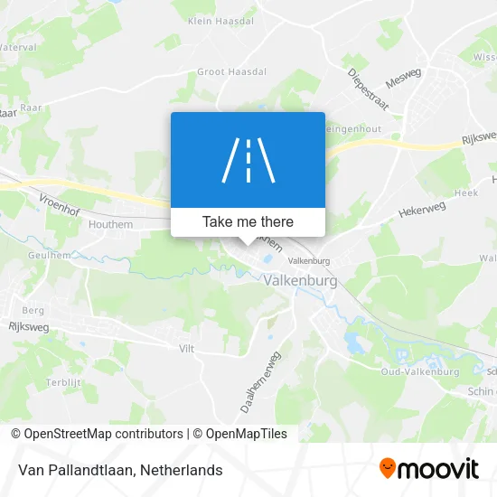 Van Pallandtlaan map