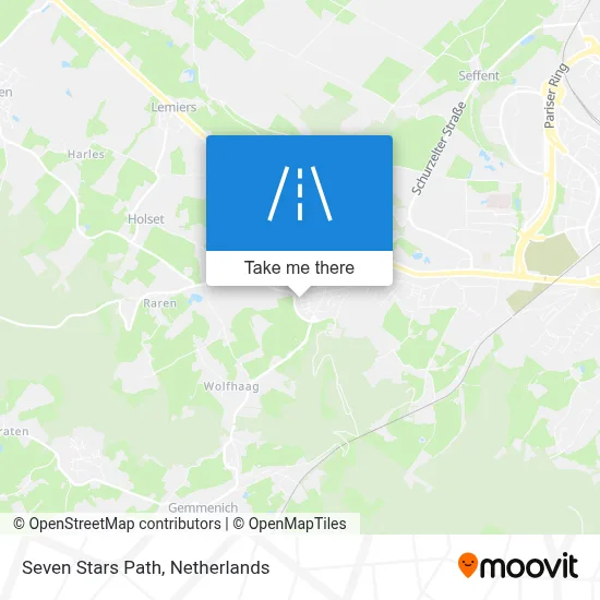 Zevensterweg map