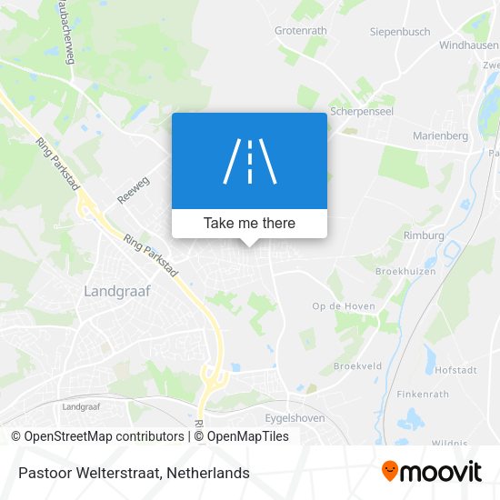 Pastoor Welterstraat map