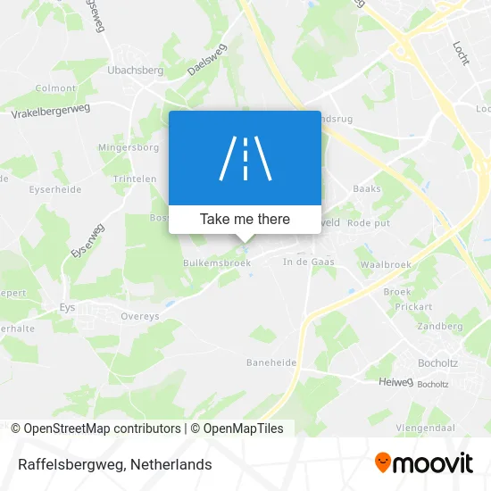 Raffelsbergweg Karte