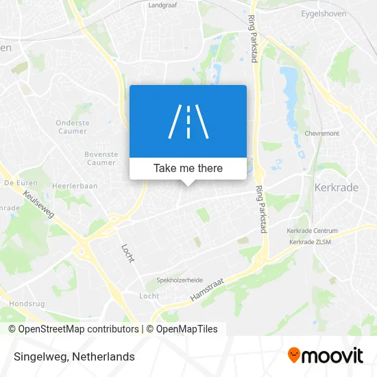 Singelweg map