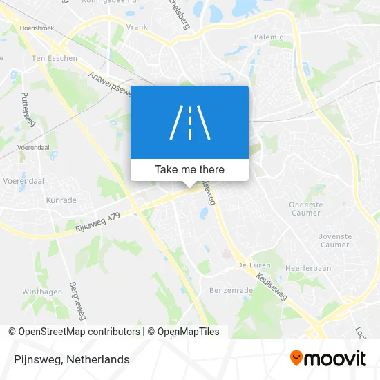 Pijnsweg map