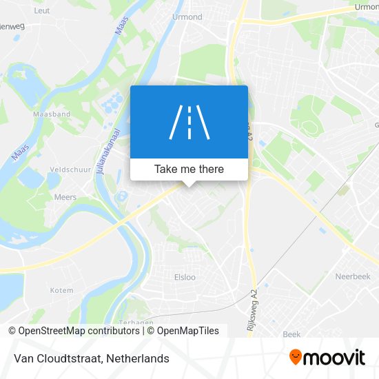 Van Cloudtstraat map