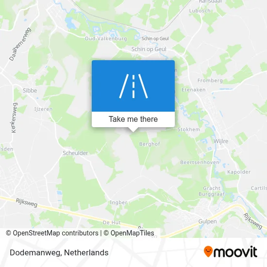 Dodemanweg map