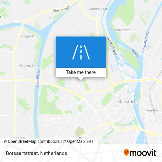 Botsaartstraat map