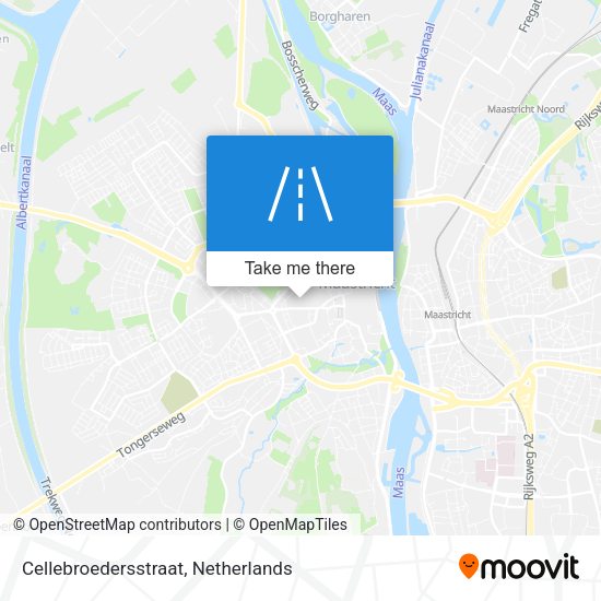 Cellebroedersstraat map