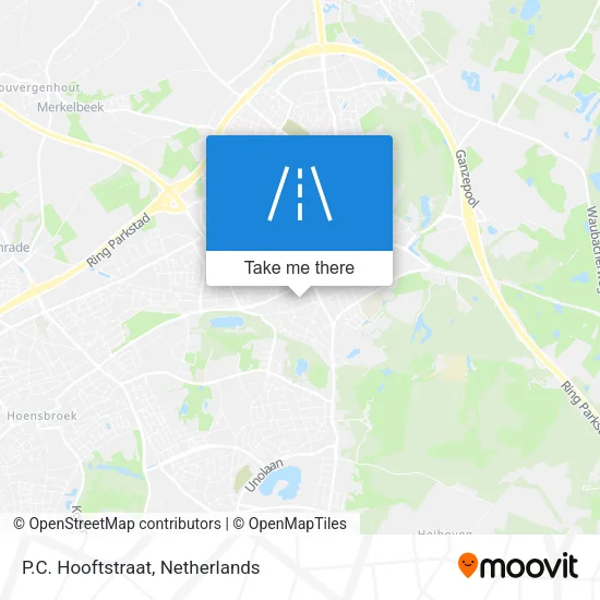 P.C. Hooftstraat map