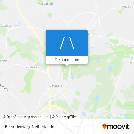 Beemdenweg map