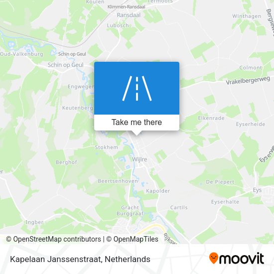 Kapelaan Janssenstraat map