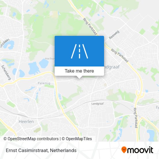 Ernst Casimirstraat map