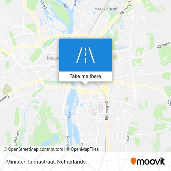 Minister Talmastraat map