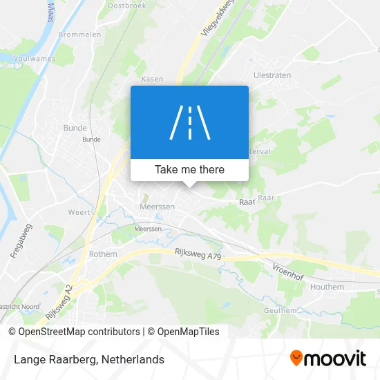 Lange Raarberg map