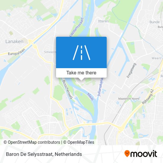 Baron De Selysstraat map