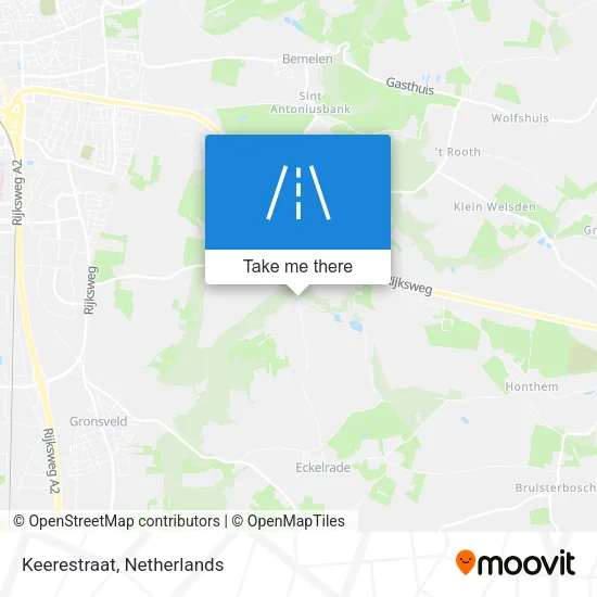 Keerestraat map