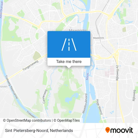 Sint Pietersberg-Noord map