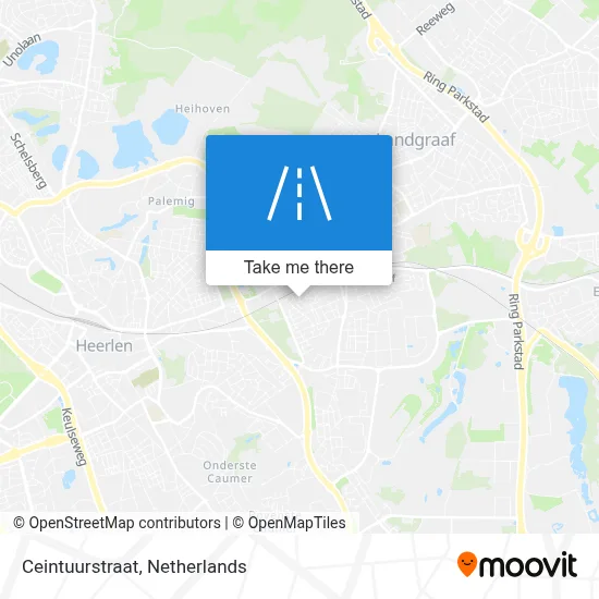 Ceintuurstraat map