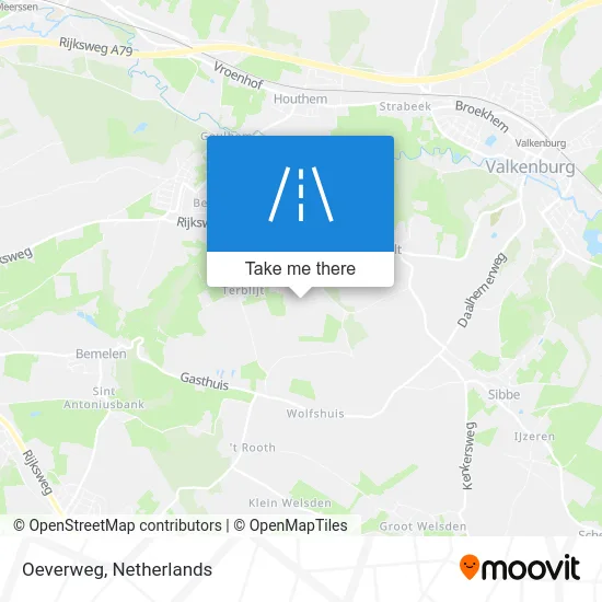 Oeverweg map