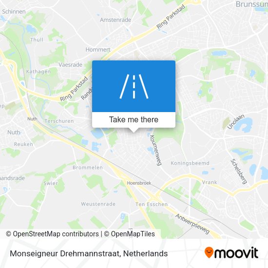 Monseigneur Drehmannstraat map